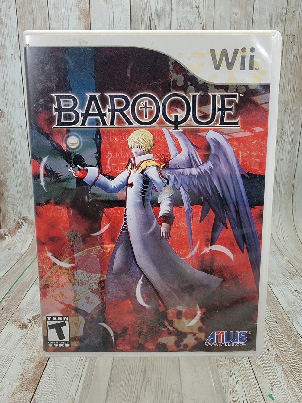 ATLUS Baroque Nintendo Wii w/Manual Role Playing
